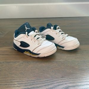 Jordan Retro 5 Toddler size 8 shoe